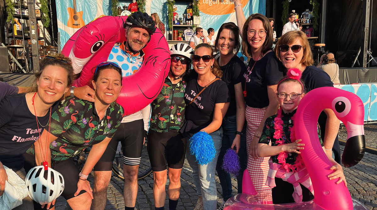 Team Flamingo zoekt enthousiaste fietssters!